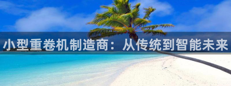 天宏娱乐注册：小型重卷机制造商：从传统到智能未来
