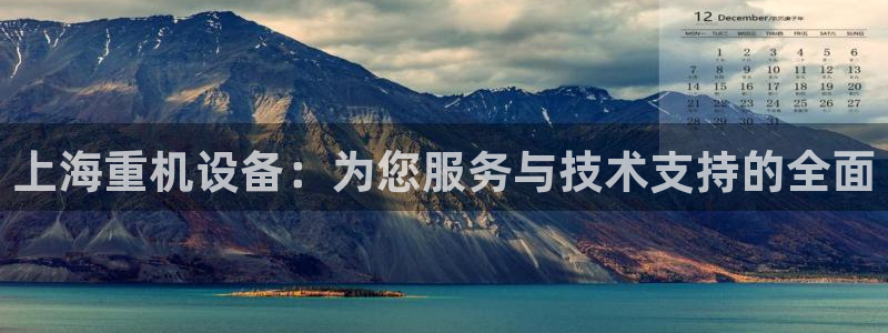 天宏娱乐app：上海重机设备：为您服务与技术支持的全面