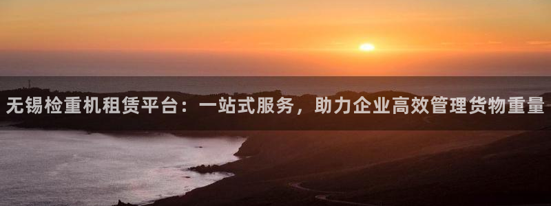 天宏集团黑骑士娱乐：无锡检重机租赁平台：一站式服务，助力企业