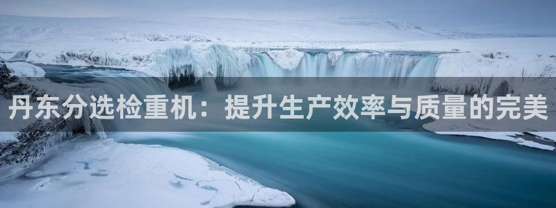 天宏娱乐国际会所：丹东分选检重机：提升生产效率与质量的完美